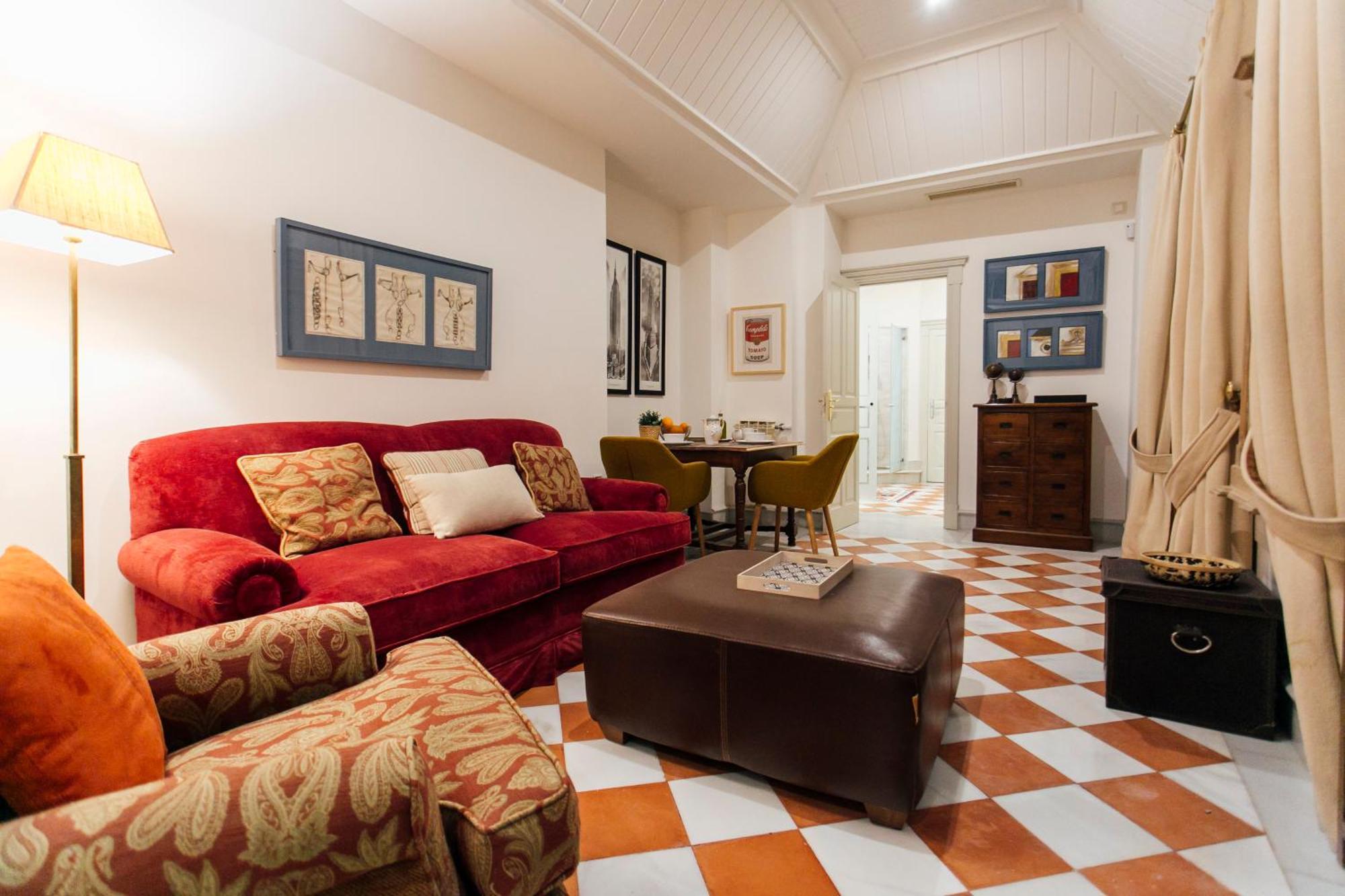 セビリア Casa Patio Del Siglo XIXアパートホテル 部屋 写真